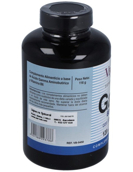 Vbyotics Gaba 120 Perlas