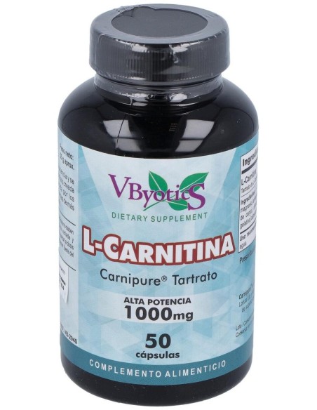 Vbyotics L-Carnitina Carnipure 1000Mg 50 Caps