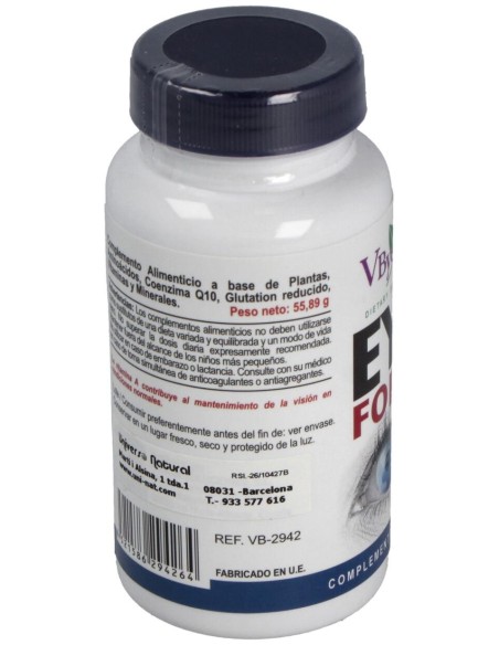 Vbyotics Eye Force Fórmula Antioxidantes Visión 90Caps