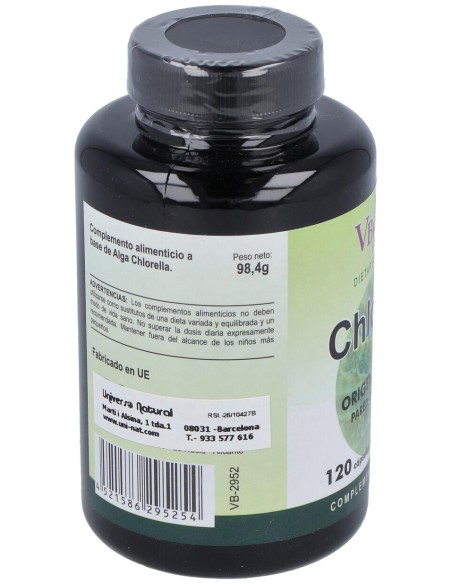 Chlorella Pared Celular Rota 120Cap.