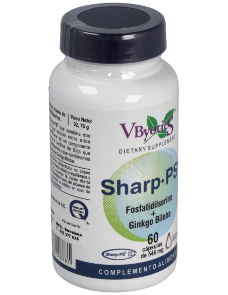 Vbyotics Vbyotics Fosfatidilserina Con Ginkgo Biloba 60Caps