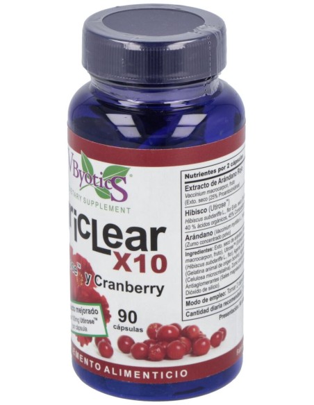 Vbyotics Uriclear X10 Con Utirose Y Supercran 90Caps