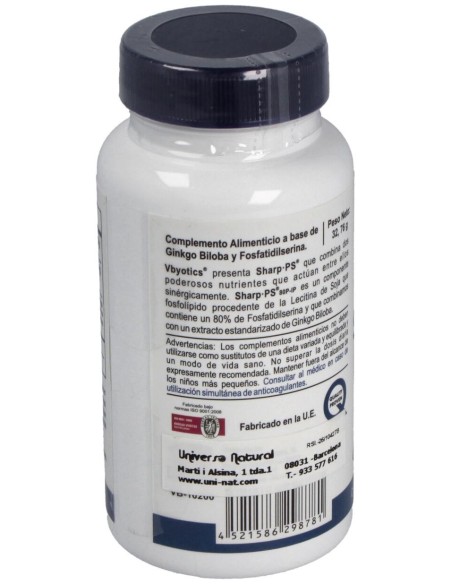 Vbyotics Vbyotics Fosfatidilserina Con Ginkgo Biloba 60Caps