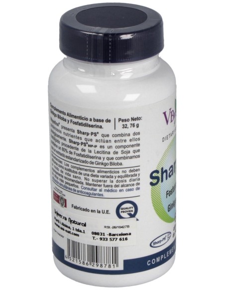 Vbyotics Vbyotics Fosfatidilserina Con Ginkgo Biloba 60Caps