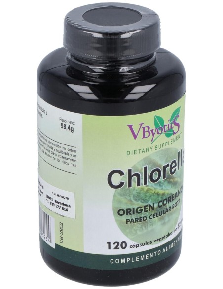 Chlorella Pared Celular Rota 120Cap.