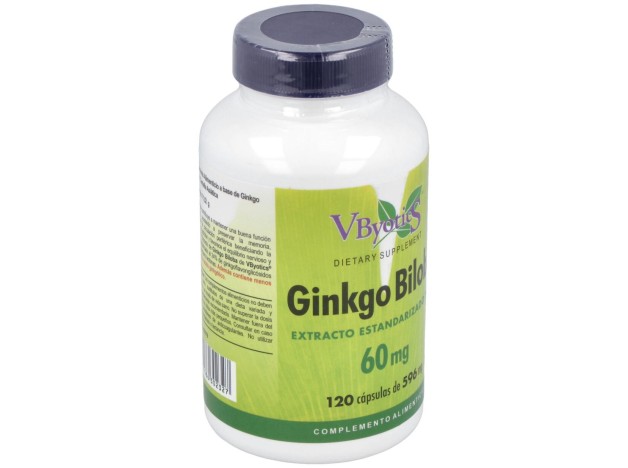 Vbyotics Ginkgo Biloba 60Mg 120Caps