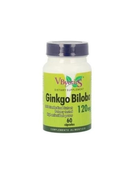 Vbyotics Ginkgo Biloba 120Mg 120Caps