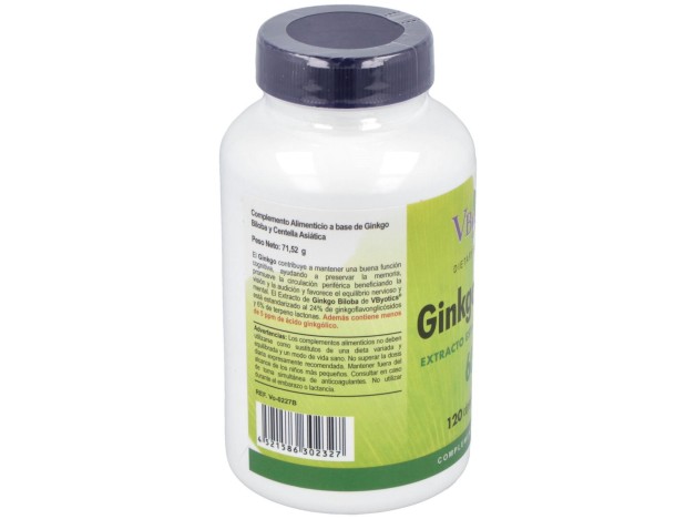 Vbyotics Ginkgo Biloba 60Mg 120Caps