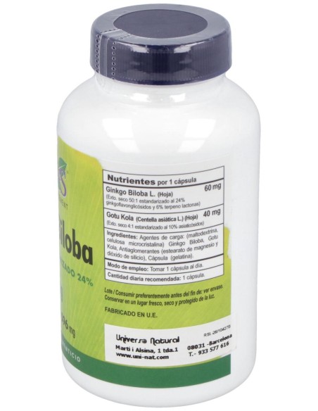 Vbyotics Ginkgo Biloba 60Mg 120Caps