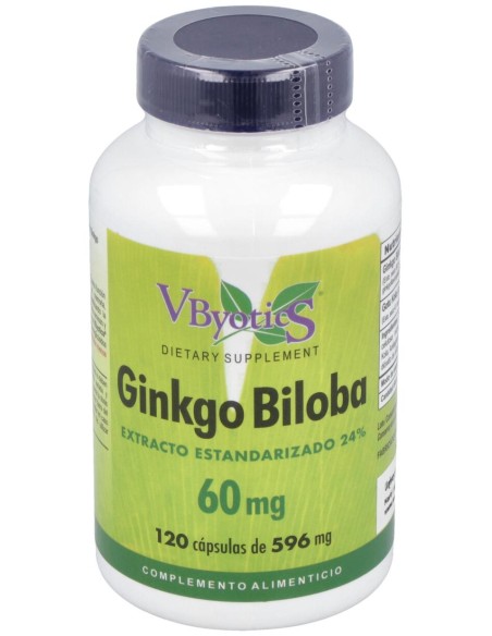Vbyotics Ginkgo Biloba 60Mg 120Caps