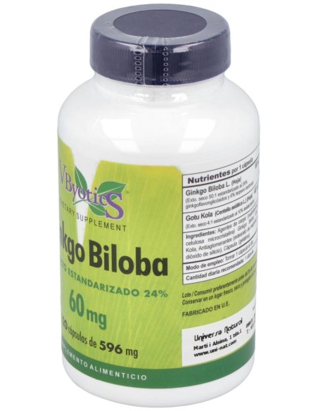 Vbyotics Ginkgo Biloba 60Mg 120Caps