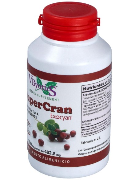 Super Cran Arandano Rojo 100Cap.