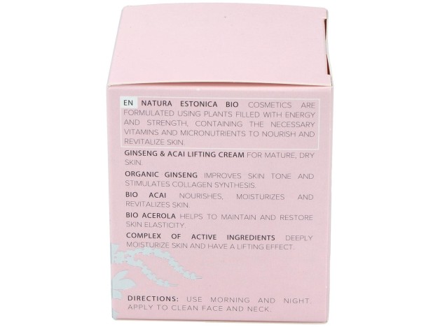 Crema Facial Ginseng-Acai 50Ml. Bio