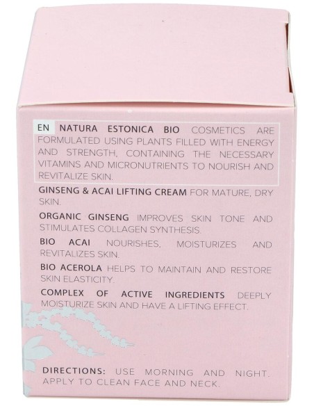 Crema Facial Ginseng-Acai 50Ml. Bio