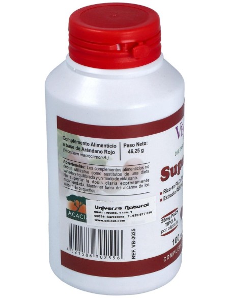 Super Cran Arandano Rojo 100Cap.
