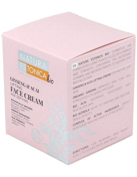 Crema Facial Ginseng-Acai 50Ml. Bio