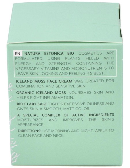 Crema Facial Musgo De Islandia 50Ml. Bio