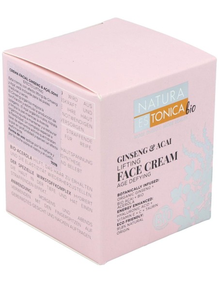 Crema Facial Ginseng-Acai 50Ml. Bio