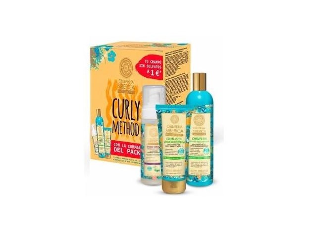 Oblepikha Set Curly Champu+Gel Rizos+Espuma 170Ml