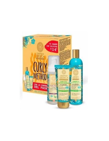 Oblepikha Set Curly Champu+Gel Rizos+Espuma 170Ml
