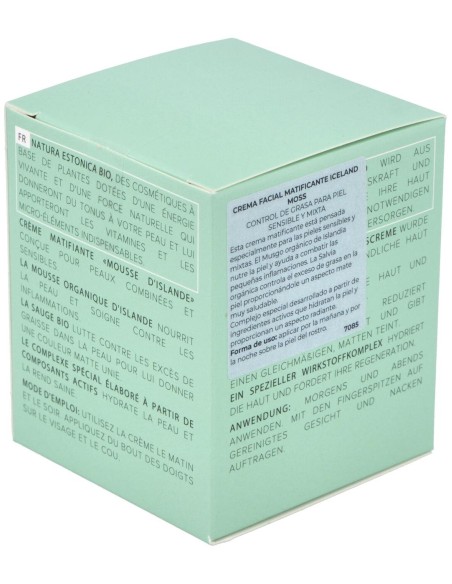 Crema Facial Musgo De Islandia 50Ml. Bio
