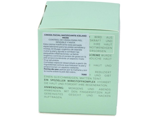 Crema Facial Musgo De Islandia 50Ml. Bio