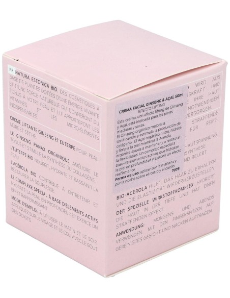 Crema Facial Ginseng-Acai 50Ml. Bio