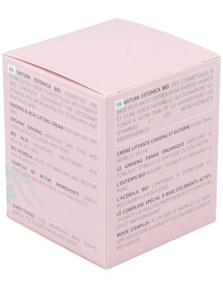 Crema Facial Ginseng-Acai 50Ml. Bio
