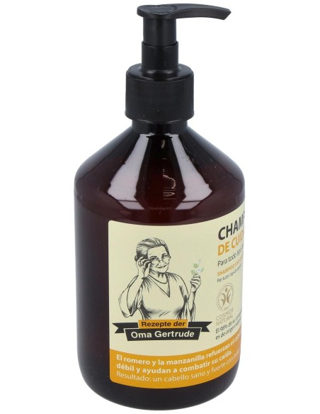 Champu Uso Diario Romero Y Manzanilla 6Udsx500Ml.