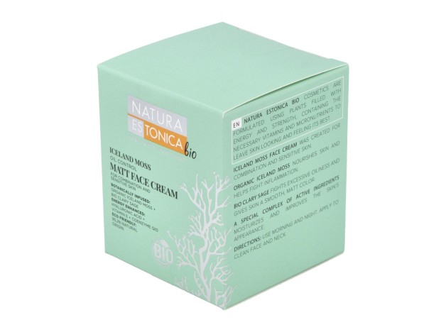 Crema Facial Musgo De Islandia 50Ml. Bio