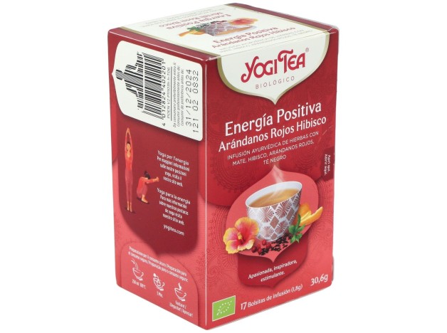 Yogi Tea Energia Positiva Arandano Hibisco 17Inf.