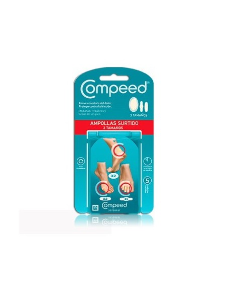COMPEED PACK MIXTO AMPOLLAS 5 UNIDADES