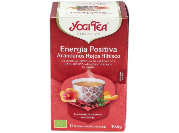 Yogi Tea Energia Positiva Arandano Hibisco 17Inf.