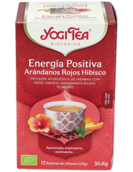 Yogi Tea Energia Positiva Arandano Hibisco 17Inf.