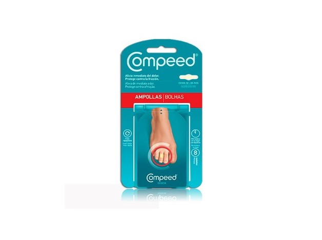 COMPEED AMPOLLA DEDOS PIES 8 UDS