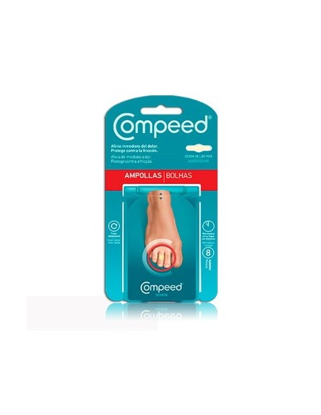COMPEED AMPOLLA DEDOS PIES 8 UDS