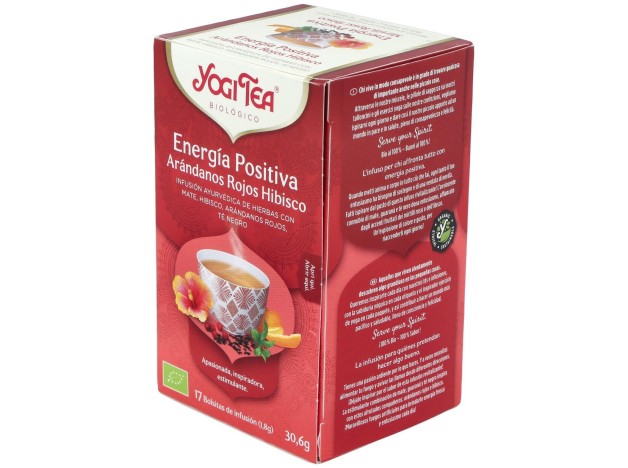 Yogi Tea Energia Positiva Arandano Hibisco 17Inf.
