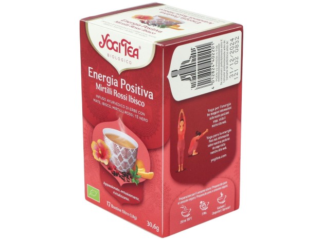 Yogi Tea Energia Positiva Arandano Hibisco 17Inf.