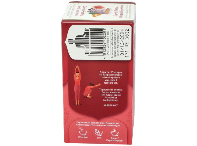 Yogi Tea Energia Positiva Arandano Hibisco 17Inf.