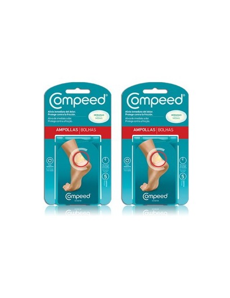 COMPEED AMPOLLAS MEDIANAS DUPLO 10UDS