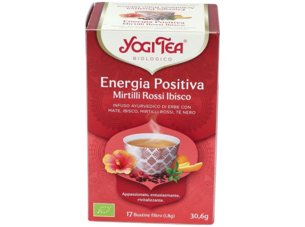 Yogi Tea Energia Positiva Arandano Hibisco 17Inf.