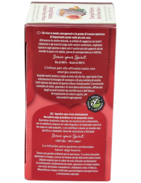 Yogi Tea Energia Positiva Arandano Hibisco 17Inf.