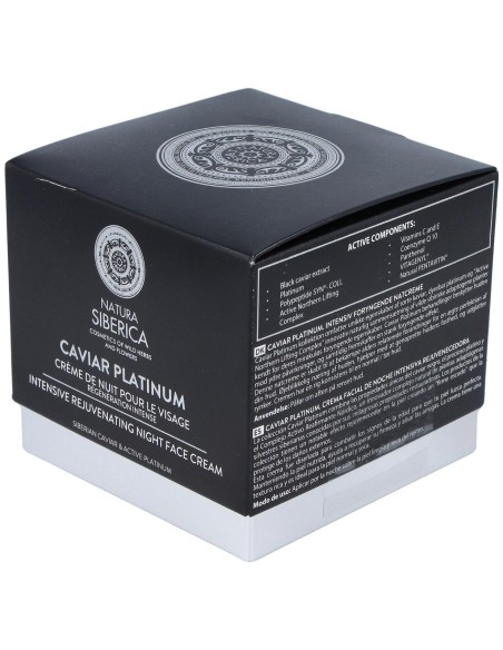 Natura Siberica Caviar Platinum Crema De Noche Rejuvenecimiento Intensivo 50Ml
