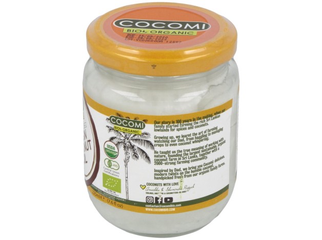 Aceite De Coco Virgen 225Ml Bio