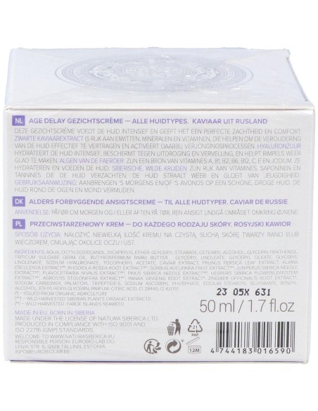 Natura Siberica Crema Facial Anti-Age Caviar De Rusia 50 Ml