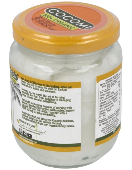 Aceite De Coco Virgen 225Ml Bio