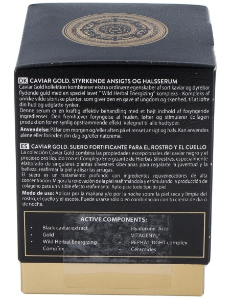 Natura Siberica Caviar Gold Serum Reafirmante Para Rostro Y Cuello 30 Ml