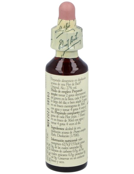 Flores Bach Cherry Plum Cerasifera 20Ml.