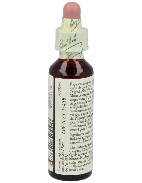 Flores Bach Agrimony Agrimonia 20Ml.