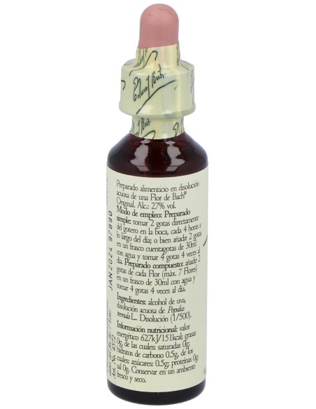 Flores Bach Aspen Alamo Temblon 20Ml.